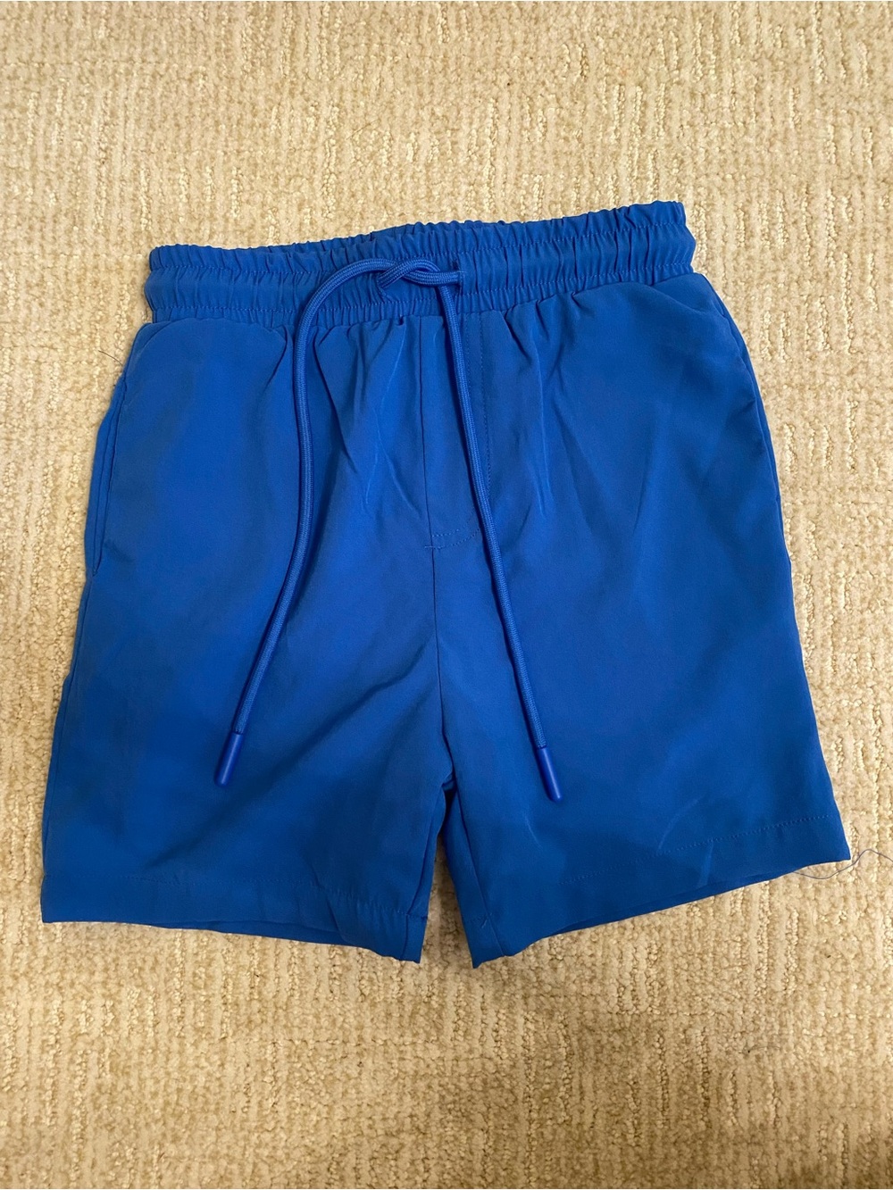 Lulu Bebe Royal Blue Swim Trunks - size 5